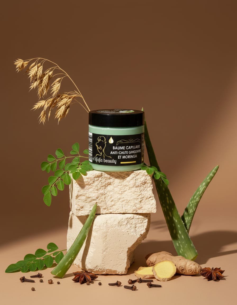 Baume Capillaire anti-chute 200g de Cheveux secs et cassants