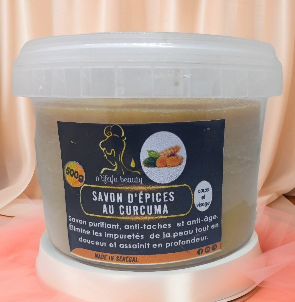 Savon d'épices au curcuma Corps 500g